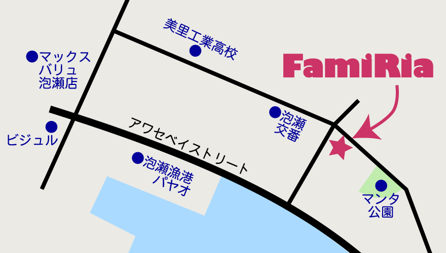 FamiRia地図